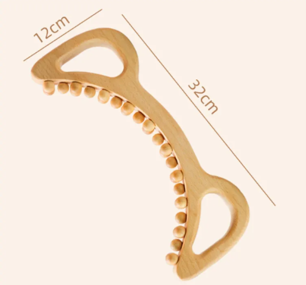 Ensemble de Rouleaux à Main en Bois Anti-Cellulite (Options Multiples)