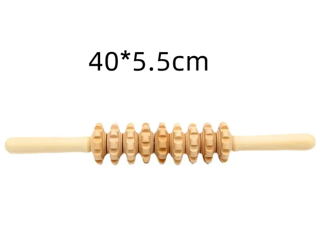 Ensemble de Rouleaux à Main en Bois Anti-Cellulite (Options Multiples)