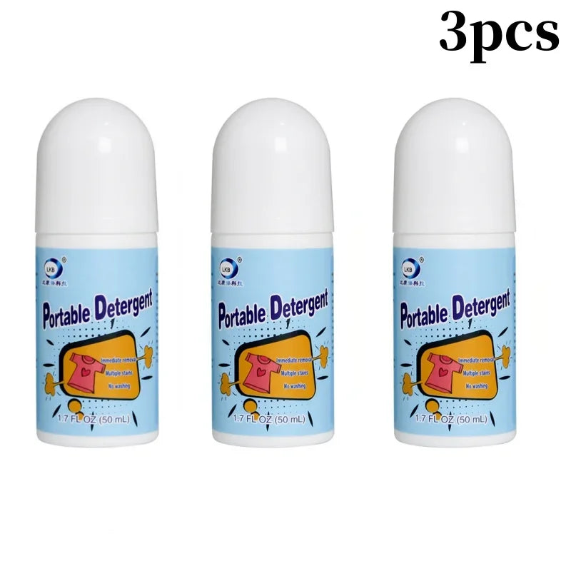 50/150ML Clothes Stain Removal Rolling Ball Portable  Stain Cleaning Detergent Decontamination Pen Cleaning Dust Cleaner Remover