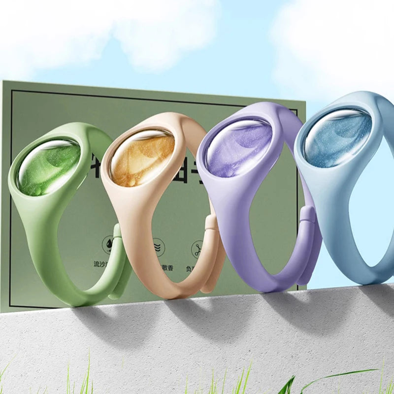 Mosquito Repellent Bracelet Plant Essential Oil Outdoor Camping Portable Mosquito Repellent Insect Control Bracelets