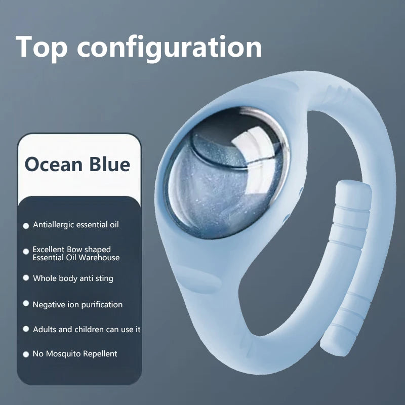Mosquito Repellent Bracelet Plant Essential Oil Outdoor Camping Portable Mosquito Repellent Insect Control Bracelets