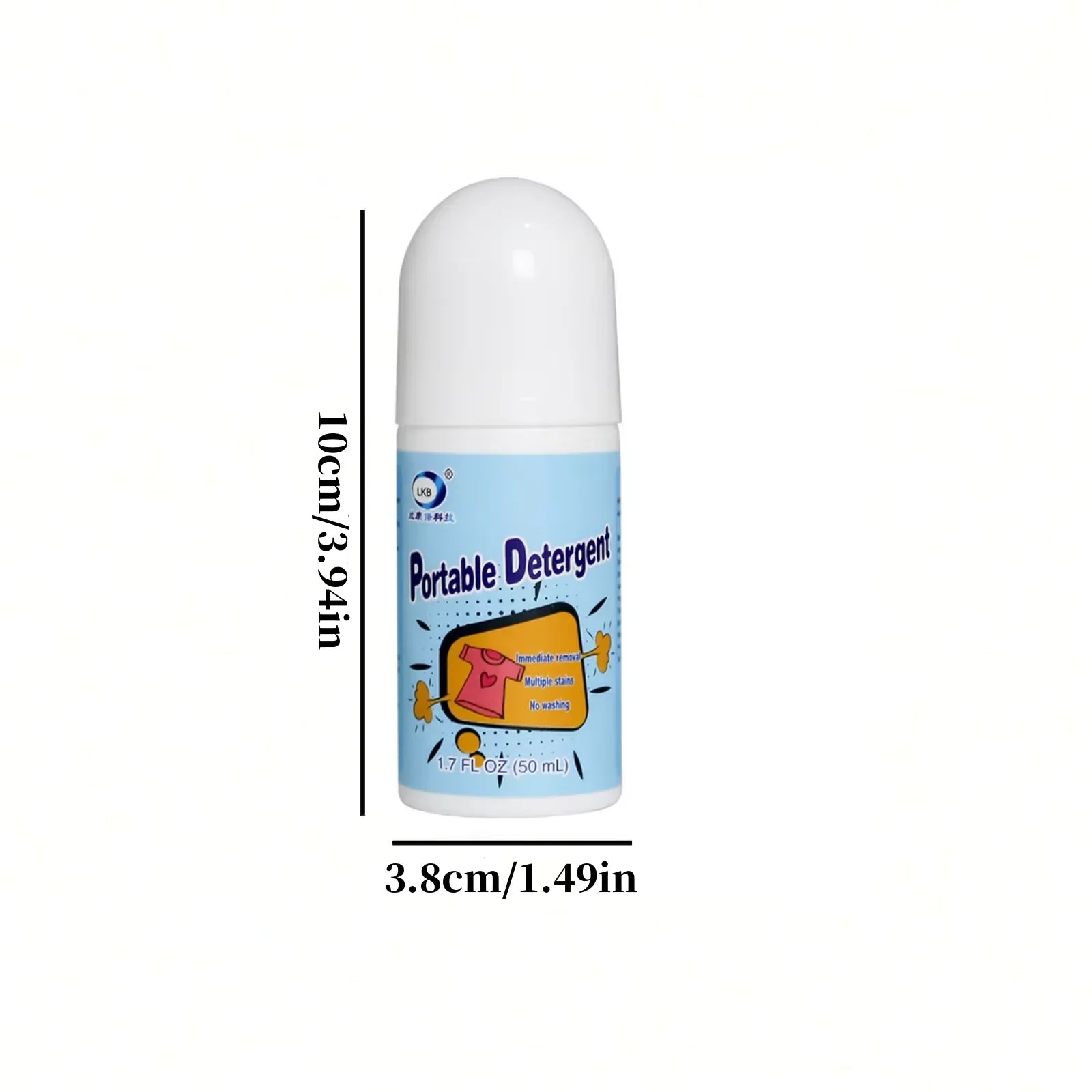50/150ML Clothes Stain Removal Rolling Ball Portable  Stain Cleaning Detergent Decontamination Pen Cleaning Dust Cleaner Remover