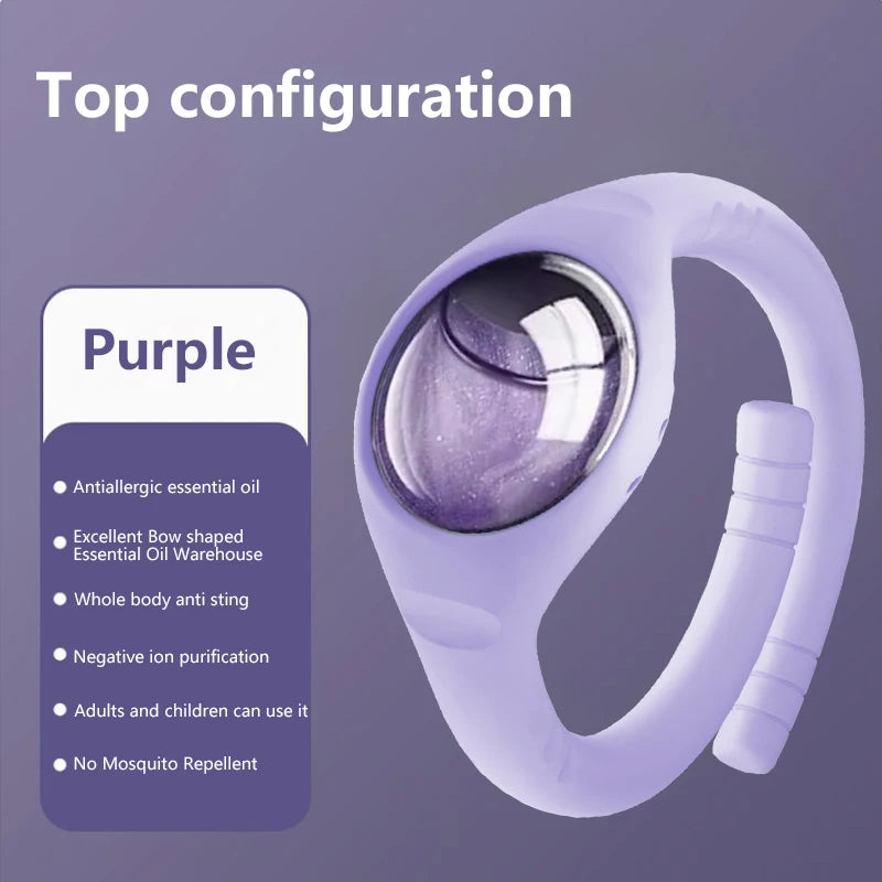 Mosquito Repellent Bracelet Plant Essential Oil Outdoor Camping Portable Mosquito Repellent Insect Control Bracelets