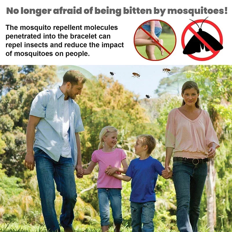Lenovo Mosquito Repellent Wristband Physical Ultrasonic Non-chemical Efficient Child Mosquito Repellent Bracelet Home Outdoor