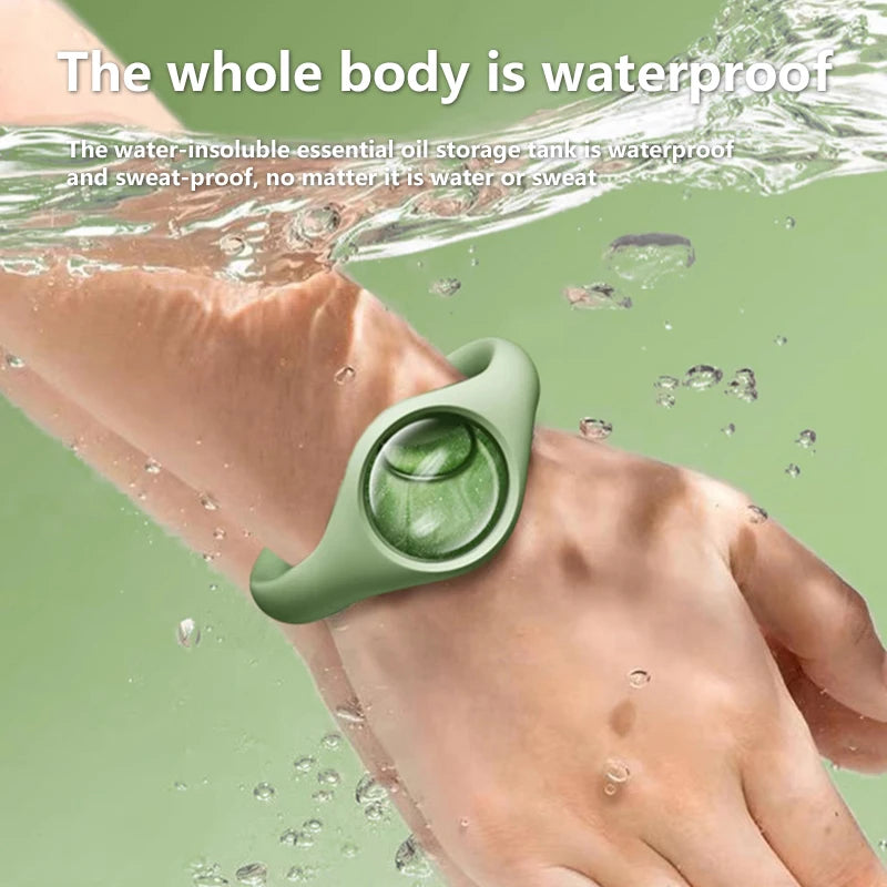 Mosquito Repellent Bracelet Plant Essential Oil Outdoor Camping Portable Mosquito Repellent Insect Control Bracelets