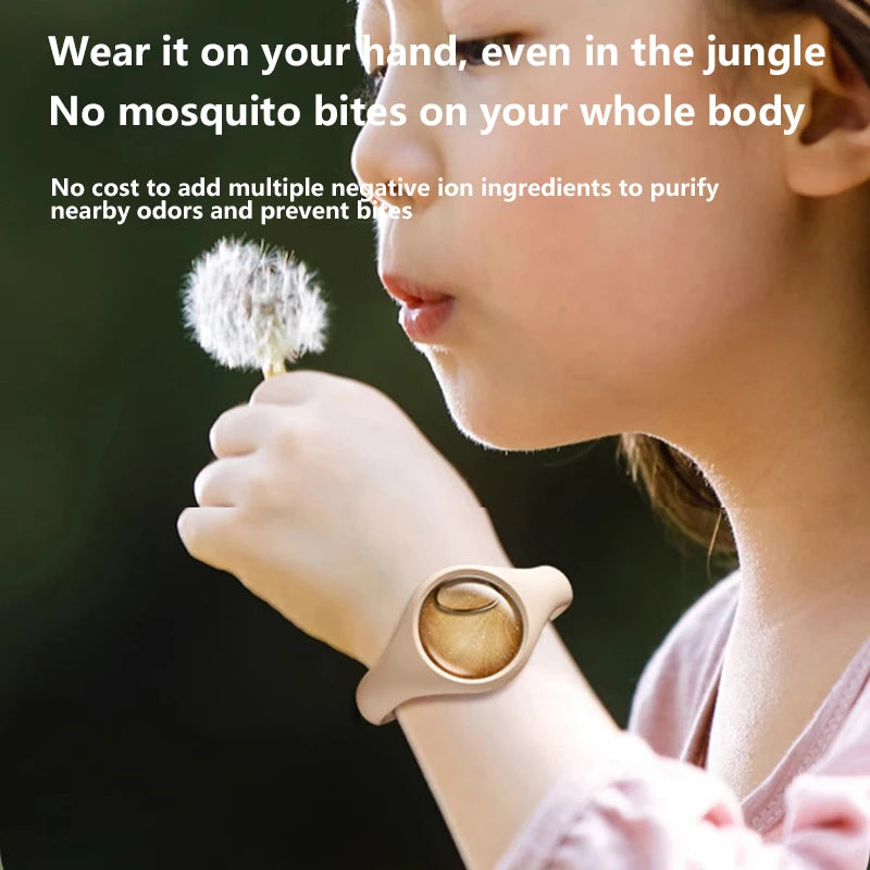 Mosquito Repellent Bracelet Plant Essential Oil Outdoor Camping Portable Mosquito Repellent Insect Control Bracelets