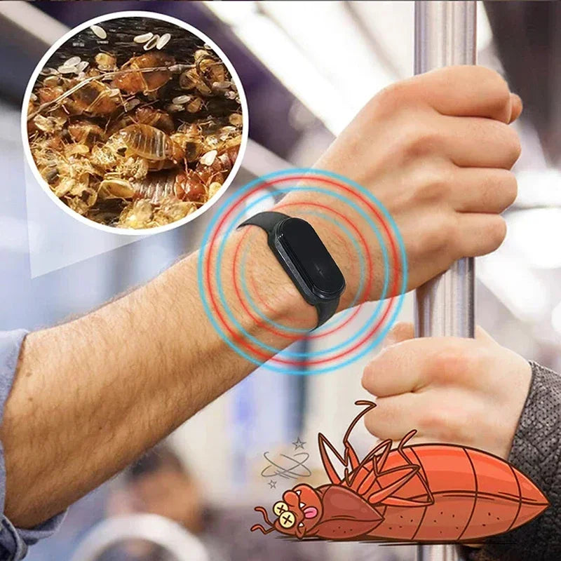 Lenovo Mosquito Repellent Wristband Physical Ultrasonic Non-chemical Efficient Child Mosquito Repellent Bracelet Home Outdoor